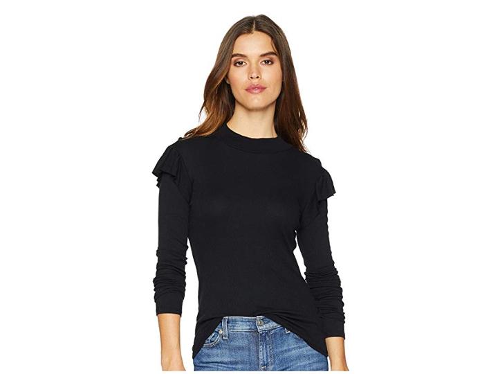 Lamade Suki Turtleneck (black) Women's Clothing