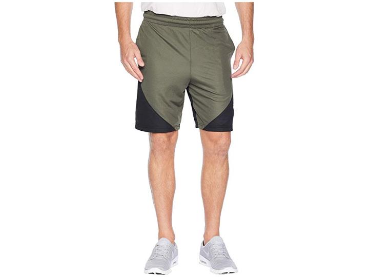 Nike Dry 9 Basketball Short (cargo Khaki/black/university Red) Men's Shorts