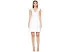 Kate Spade New York Ruffle Neck Dress (fresh White) Women's Dress