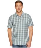 Toad&co Airscape Short Sleeve Shirt (smoke) Men's Clothing