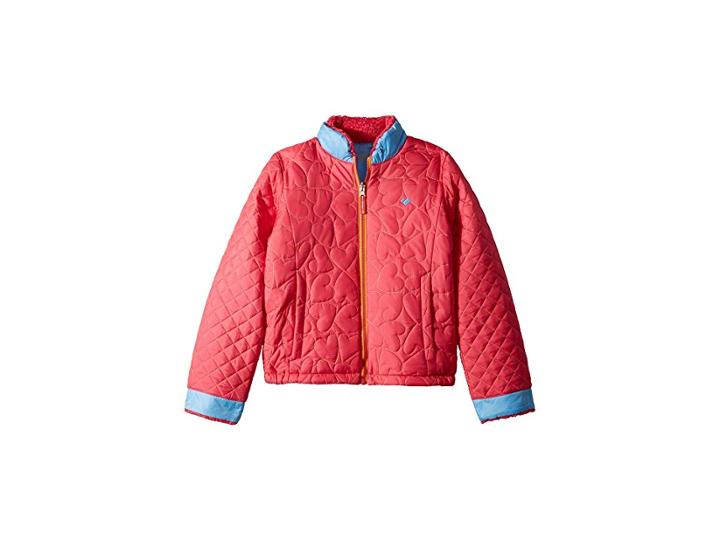 Obermeyer Kids Jitterbug Reversible Jacket (toddler/little Kids/big Kids) (pink-out) Girl's Coat