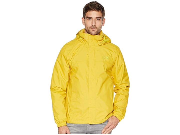 The North Face Resolve 2 Jacket (leopard Yellow/acid Yellow) Men's Coat