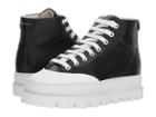 Mm6 Maison Margiela Cap Toe Platform High Top (black/black) Women's Shoes