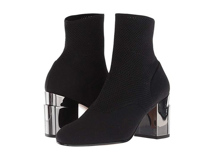 Clergerie Keane (black Stretch Fabric) Women's Shoes