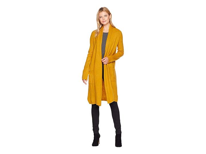 Karen Kane Duster (mustard) Women's Coat
