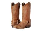 Frye Billy Harness (whiskey Smooth Stonewash) Cowboy Boots