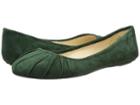 Nine West Blustery (green Suede) Women's Flat Shoes