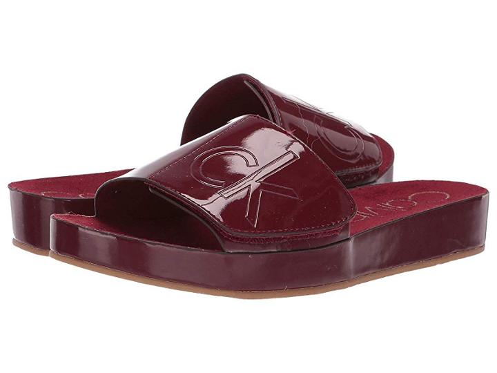 Calvin Klein Marlina (cherry Red) Women's Shoes