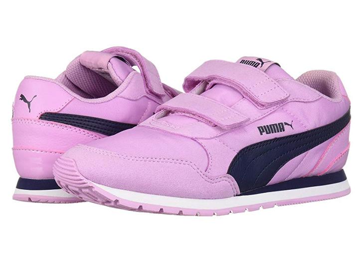 Puma Kids St Runner V2 Nl V (little Kid) (orchid/peacoat) Girls Shoes