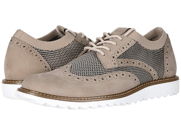 Dockers Hawking (oatmeal/black Knit/nubuck) Men's Lace Up Casual Shoes