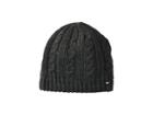 Tommy Hilfiger Chunky Fleece Lined Cable Hat (charcoal) Caps