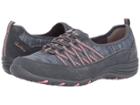 Skechers Unity (gray/pink) Women's Lace Up Casual Shoes