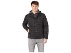 Buffalo David Bitton Poly Quilt Jacket With Bib Insert (black) Men's Coat