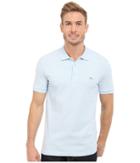 Lacoste Stretch Petit Pique Slim Fit Polo (rill) Men's Short Sleeve Pullover