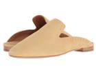 Frye Gwen Pickstitch Slide (ivory Soft Oiled Suede) Women's Slide Shoes