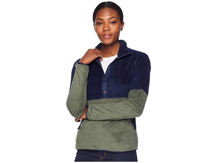 Marmot Lariat Long Sleeve (arctic Navy/crocodile) Women's Sweater