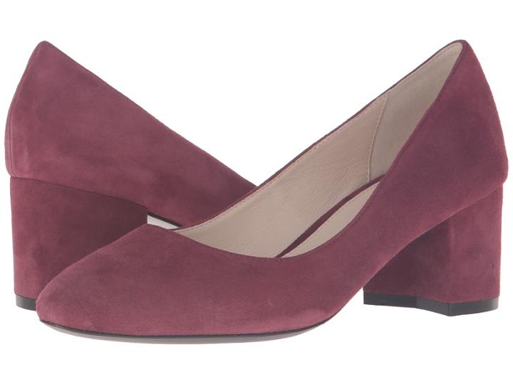 Cole Haan Eliree Pump 55mm (tawny Port Suede) Women's Shoes