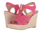 Michael Michael Kors Berkley Wedge (ultra Pink) Women's Wedge Shoes