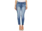 Liverpool Petite Penny Ankle Skinny In Silky Soft Stretch Denim In Ridgeway Grind (ridgeway Grind) Women's Jeans