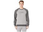 Emporio Armani Melange Mix Terry Sweatshirt (melange Grey) Men's Sweatshirt