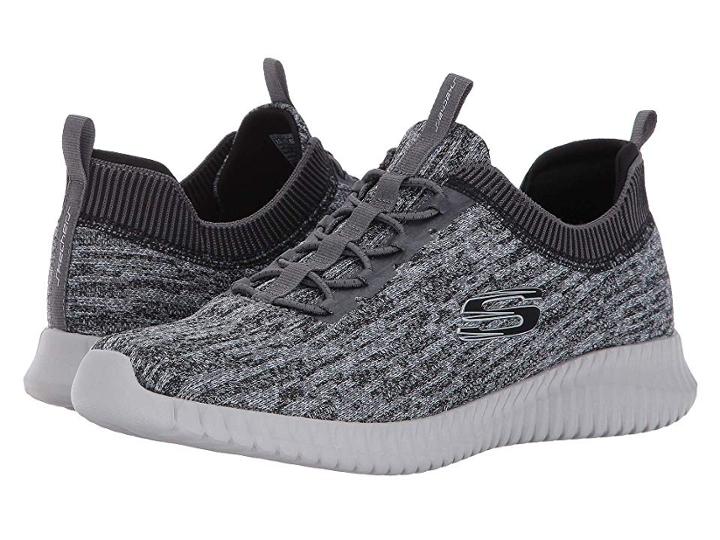 Skechers Elite Flex Hartnell (gray/black) Men's Shoes