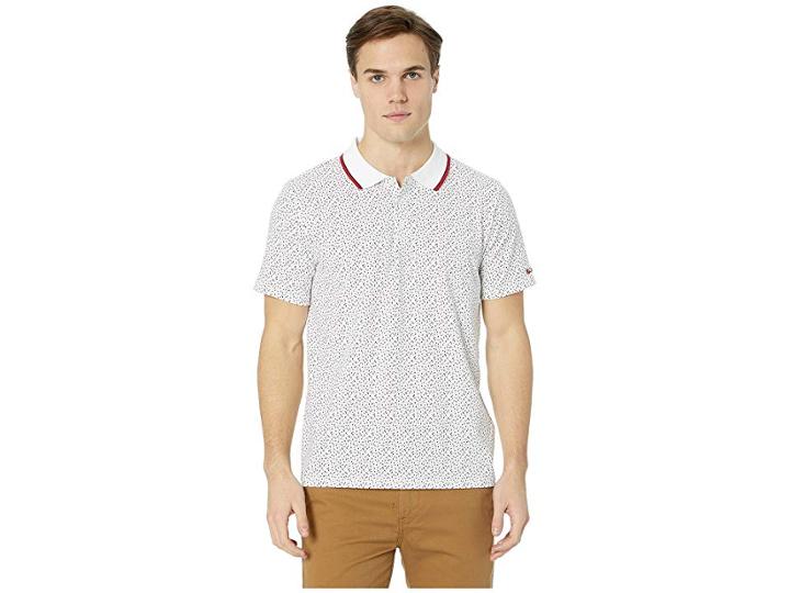 Ben Sherman Conversational Print Polo (white) Men's Clothing