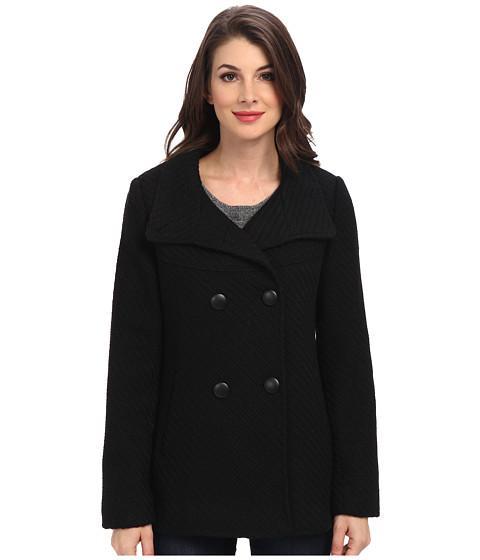 Jessica Simpson Jofmh843 Coat (black) Women's Coat