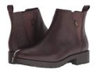 Cole Haan Calandra Waterproof Bootie (java Waterproof Leather) Women's Boots