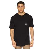 O'neill Boca Short Sleeve Screen Tee (black) Men's T Shirt