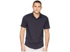 Travismathew Go Vertical Woven Shirt (black) Men's Short Sleeve Knit