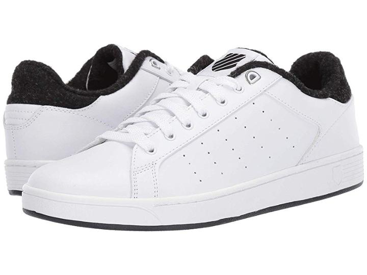 K-swiss Clean Court Cmf (white/caviar) Men's Tennis Shoes