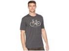Life Is Good Mobile Device Bike Cool T-shirt (night Black) Men's T Shirt