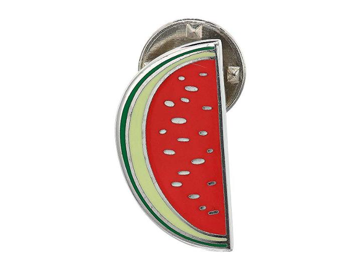 Alex And Ani Color Infusion One In A Melon Pin (silver) Brooches Pins