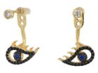 Shashi Mellanie Eye Jacket Earrings (gold) Earring