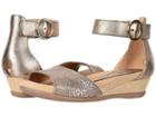 Earth Hera (champagne Mosaic Printed Suede) Women's  Shoes
