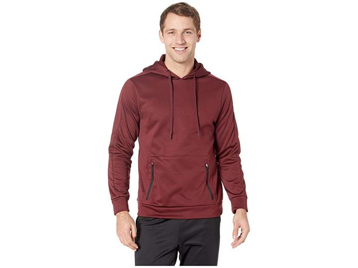 Asics Poly Fleece Hoodie (port Royal) Men's Sweatshirt