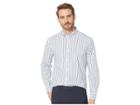 Nautica Long Sleeve Blue Stripe Shirt (alaskian Blue) Men's Clothing