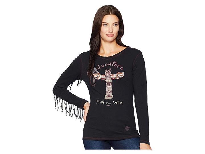 Double D Ranchwear Adventure, Find Your Wild Tee (black) Women's Clothing