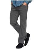 Ag Adriano Goldschmied Graduate Tailored Straight Sueded Stretch Sateen (sulfur Smoke Grey) Men's Casual Pants