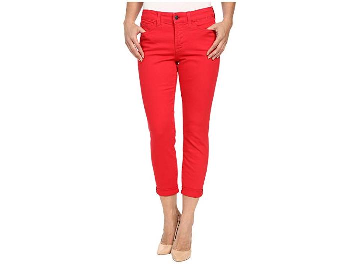 Nydj Rachel Rolled Cuff Ankle In Lollipop (lollipop) Women's Jeans
