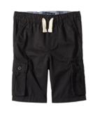 Lucky Brand Kids Pull-on Cargo Woven Shorts (little Kids/big Kids) (black) Boy's Shorts