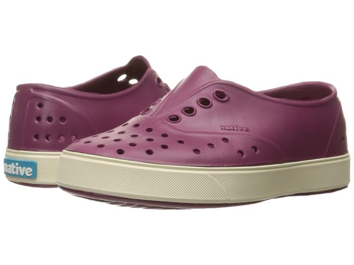 Native Kids Shoes Miller (toddler/little Kid) (root Red/bone White) Kids Shoes