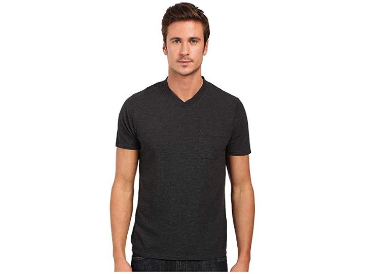 Threads 4 Thought The Lee V-neck (washed Black) Men's T Shirt