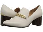 Calvin Klein Finney (soft White Waxy Tumbled Leather) Women's Shoes