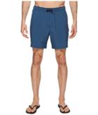 Quiksilver Waterman Tech Walkshorts (dark Denim) Men's Shorts