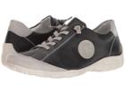 Rieker R3445 Liv 45 (ice/schwarz) Women's Shoes
