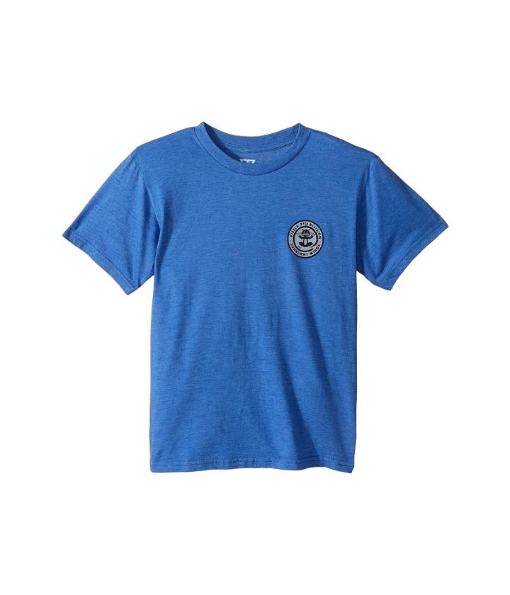 Vissla Kids Good Cat T-shirt (big Kids) (royal Wash Heather) Boy's T Shirt