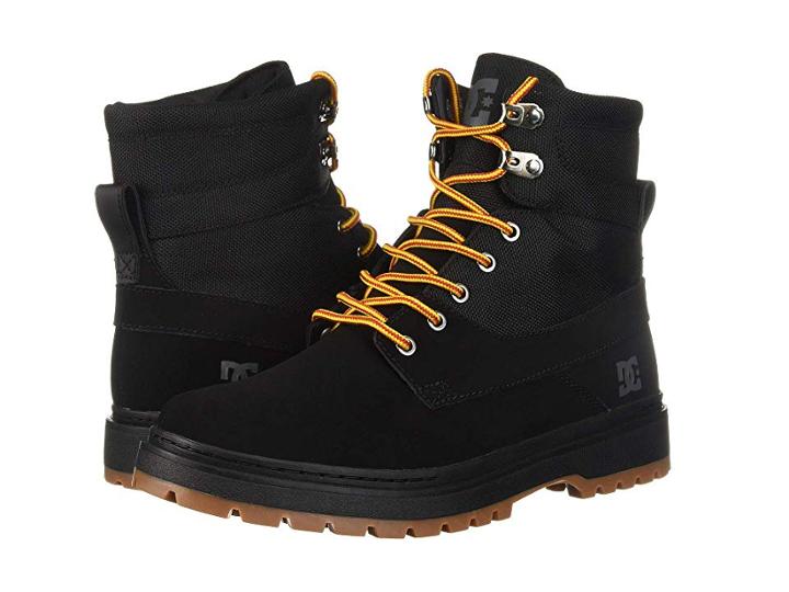 Dc Uncas Tr (black/black/black) Men's Lace-up Boots