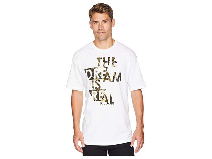 Sean John The Dream Is Real (bright White) Men's Clothing