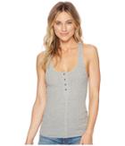 Billabong More Joy Knit Top (athletic Grey) Women's Clothing
